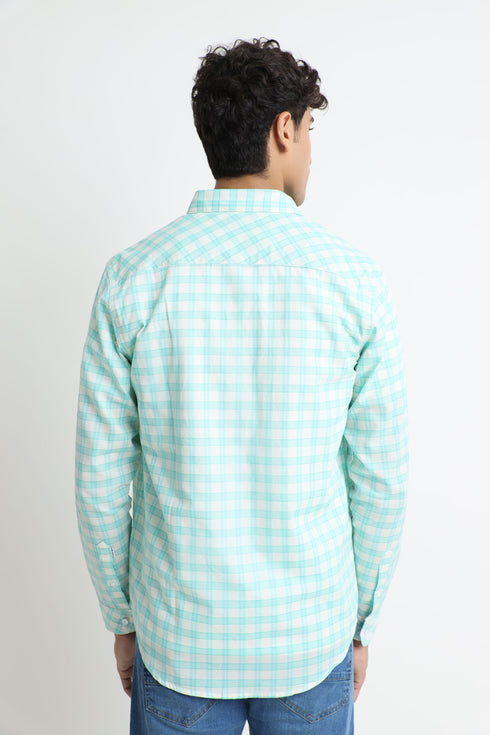 The Aqua Check Shirt